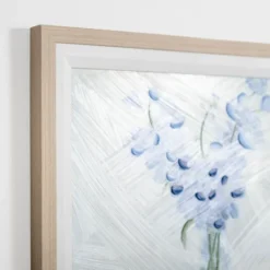 Kirkland's Home April Sweet Pea Framed Art Print- Framed Art