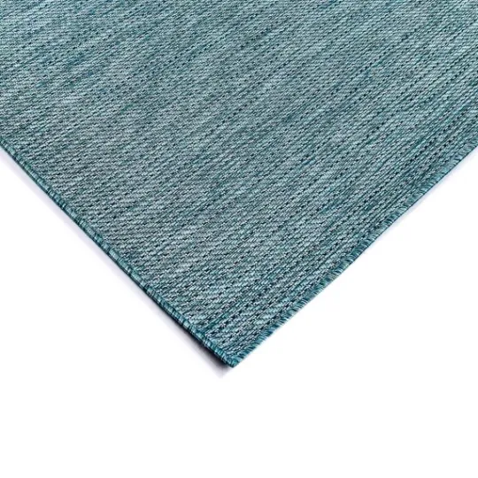 Kirkland's Home Aqua Intertwine Indoor/Outdoor Area Rug, 7X9- Outdoor Rugs
