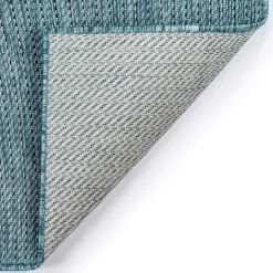 Kirkland's Home Aqua Intertwine Indoor/Outdoor Area Rug, 7X9- Outdoor Rugs