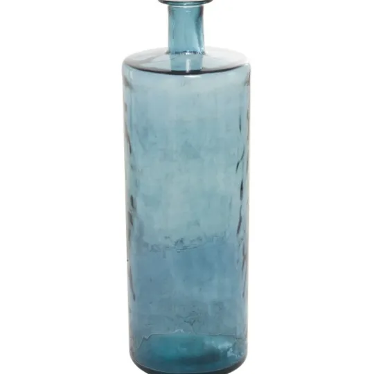 Kirkland's Home Aquamarine Tall Bottle Decorative Vase- Vases