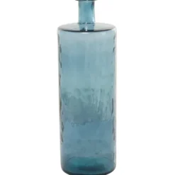 Kirkland's Home Aquamarine Tall Bottle Decorative Vase- Vases