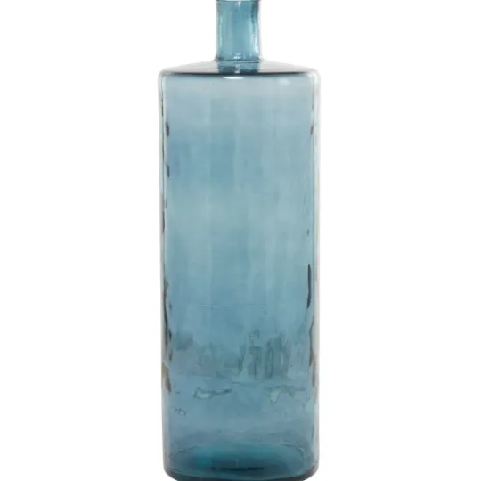 Kirkland's Home Aquamarine Tall Bottle Decorative Vase- Vases
