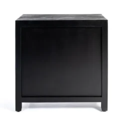 Kirkland's Home Arch Cane And Wood Cabinet- Cabinets & Sideboards