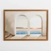 Kirkland's Home Arched Coastal Viewpoint Framed Art Print- Framed Art
