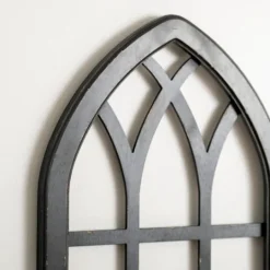 Kirkland's Home Arched Windowpane Wall Plaque- Wall Plaques