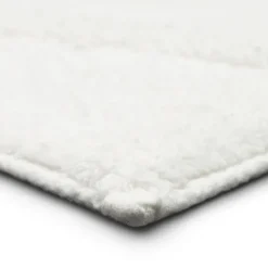 Kirkland's Home Arctic Asymmetrical Cotton Bath Mat, 45 In.- Bathroom Rugs