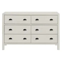 Kirkland's Home Arden Wood 6-Drawer Dresser- Dressers & Chests
