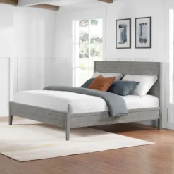 Kirkland's Home Arden Wood Panel King Bed- Beds & Headboards