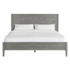 Kirkland's Home Arden Wood Panel King Bed- Beds & Headboards