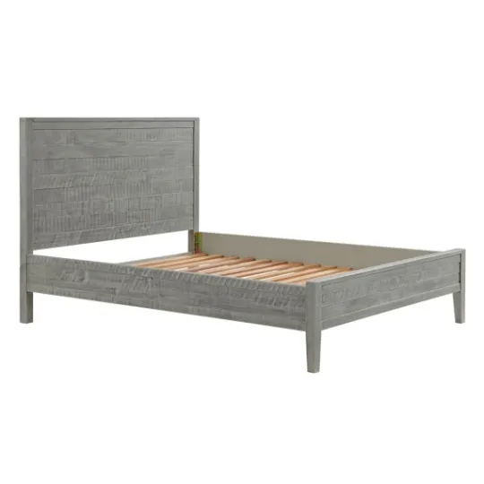 Kirkland's Home Arden Wood Panel Queen Bed- Beds & Headboards