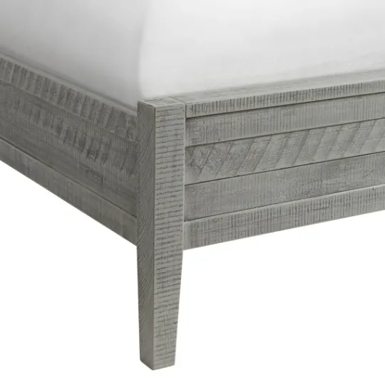 Kirkland's Home Arden Wood Panel Queen Bed- Beds & Headboards
