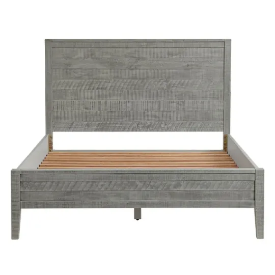 Kirkland's Home Arden Wood Panel Queen Bed- Beds & Headboards