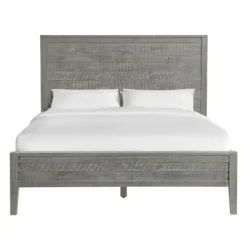 Kirkland's Home Arden Wood Panel Queen Bed- Beds & Headboards
