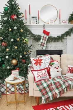 Kirkland's Home Arlington Christmas Throw Blanket- Blankets & Throws