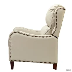 Kirkland's Home Arturo Leather Wingback Recliner- Accent Chairs
