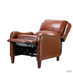 Kirkland's Home Arturo Leather Wingback Recliner- Accent Chairs