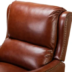 Kirkland's Home Arturo Leather Wingback Recliner- Accent Chairs