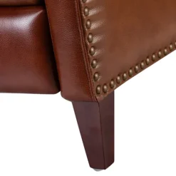 Kirkland's Home Arturo Leather Wingback Recliner- Accent Chairs