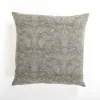 Kirkland's Home Ash Chenille Damask Pillow- Pillows