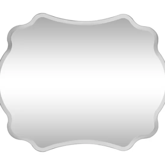 Kirkland's Home Ashley Scallop Edge Beveled Mirror- Decorative Mirrors