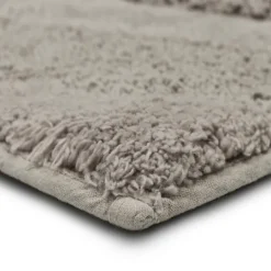 Kirkland's Home Asymmetrical Cotton Bath Mat, 60 In.- Bathroom Rugs
