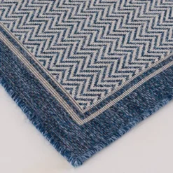 Kirkland's Home Auckland Chevron Outdoor Area Rug, 5X7- Outdoor Rugs