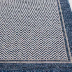 Kirkland's Home Auckland Chevron Outdoor Area Rug, 6X9- Outdoor Rugs