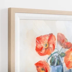 Kirkland's Home August Poppies Framed Art Print- Framed Art
