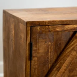 Kirkland's Home Austin Warm Wood Farmhouse Cabinet- Cabinets & Sideboards