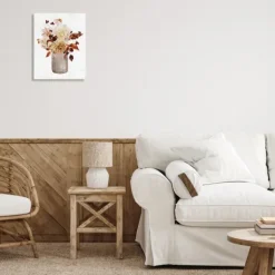 Kirkland's Home Autumn Flower Bouquet Wall Plaque- Wall Plaques