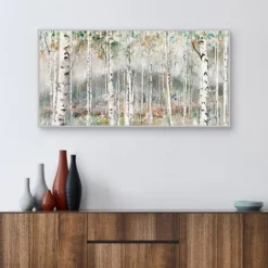 Kirkland's Home Autumn Grace Framed Giclee Canvas Art Print- Canvas Art