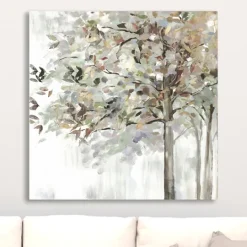 Kirkland's Home Autumn Leaves Neutral Giclee Canvas Art, 30X30 In.- Canvas Art