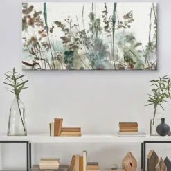 Kirkland's Home Autumn Reeds Panel Canvas Art Print- Canvas Art