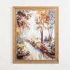Kirkland's Home Autumn Trail Framed Art Print- Framed Art
