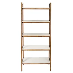 Kirkland's Home Ava Mid-Century Modern Bookcase- Bookshelves