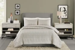 Kirkland's Home Ayesha Curry Woven Diamonds Queen 3-Pc. Duvet Set- Duvets