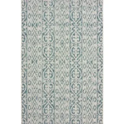 Kirkland's Home Azure Terrace Sun Shower Outdoor Area Rug, 5X8- Outdoor Rugs