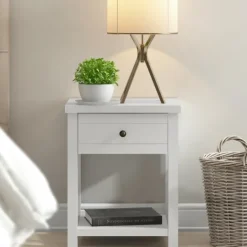 Kirkland's Home Bailie Wooden Side Table- Accent & End Tables