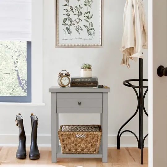 Kirkland's Home Bailie Wooden Side Table- Accent & End Tables