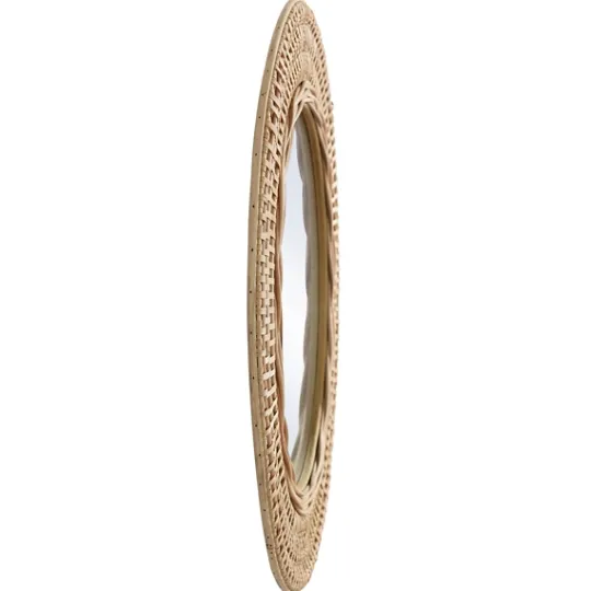 Kirkland's Home Bamboo Breeze Woven Wall Mirror- Decorative Mirrors