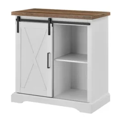 Kirkland's Home Barn Door Cabinet- Cabinets & Sideboards