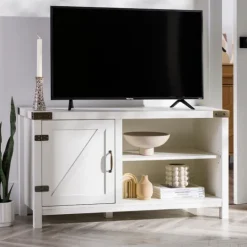 Kirkland's Home Barn Door Console Tv Stand- Tv Stands & Media Consoles