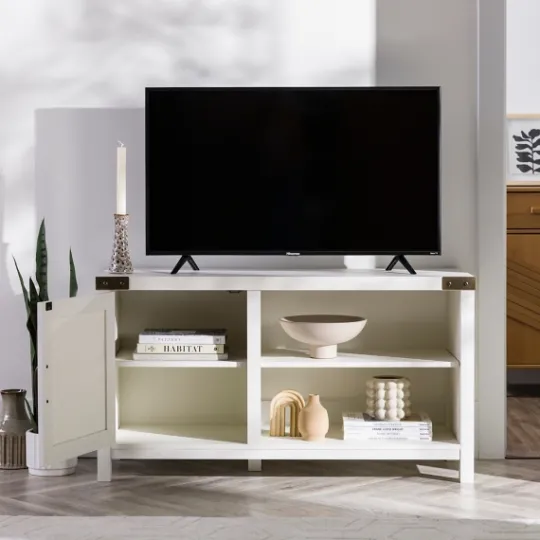 Kirkland's Home Barn Door Console Tv Stand- Tv Stands & Media Consoles
