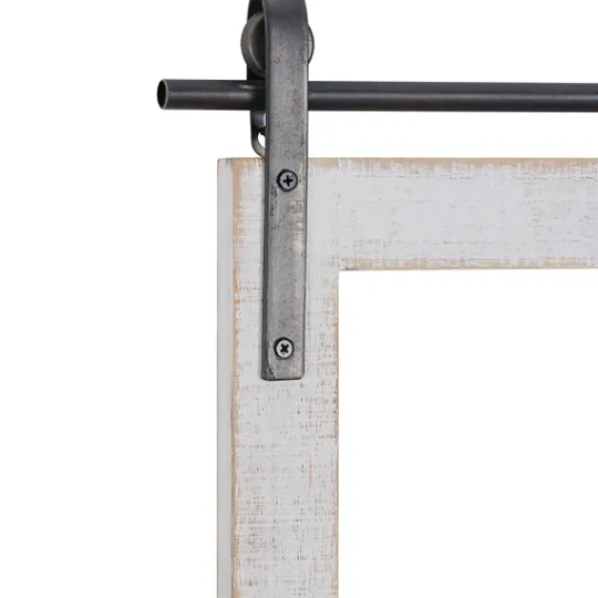 Kirkland's Home Barn Door Mirror With Shelf- Decorative Mirrors