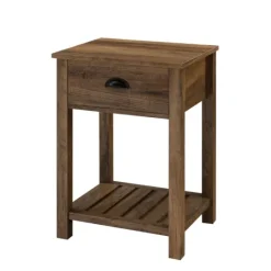 Kirkland's Home Barnwood Country Accent Table- Accent & End Tables