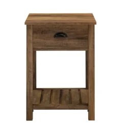 Kirkland's Home Barnwood Country Accent Table- Accent & End Tables
