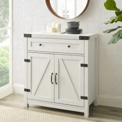 Kirkland's Home Barnwood Style Wooden Cabinet- Cabinets & Sideboards