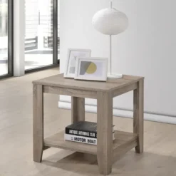 Kirkland's Home Barrett Gray Accent Table- Accent & End Tables