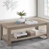 Kirkland's Home Barrett Gray Coffee Table- Coffee Tables