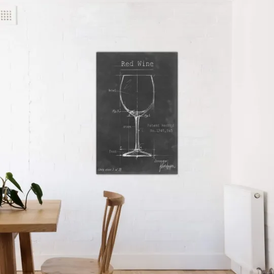 Kirkland's Home Barware Blueprint Iii Canvas Art Print, 18X26 In.- Wall Quotes & Signs